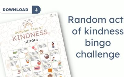 Free kindness bingo challenge – random acts of kindness week